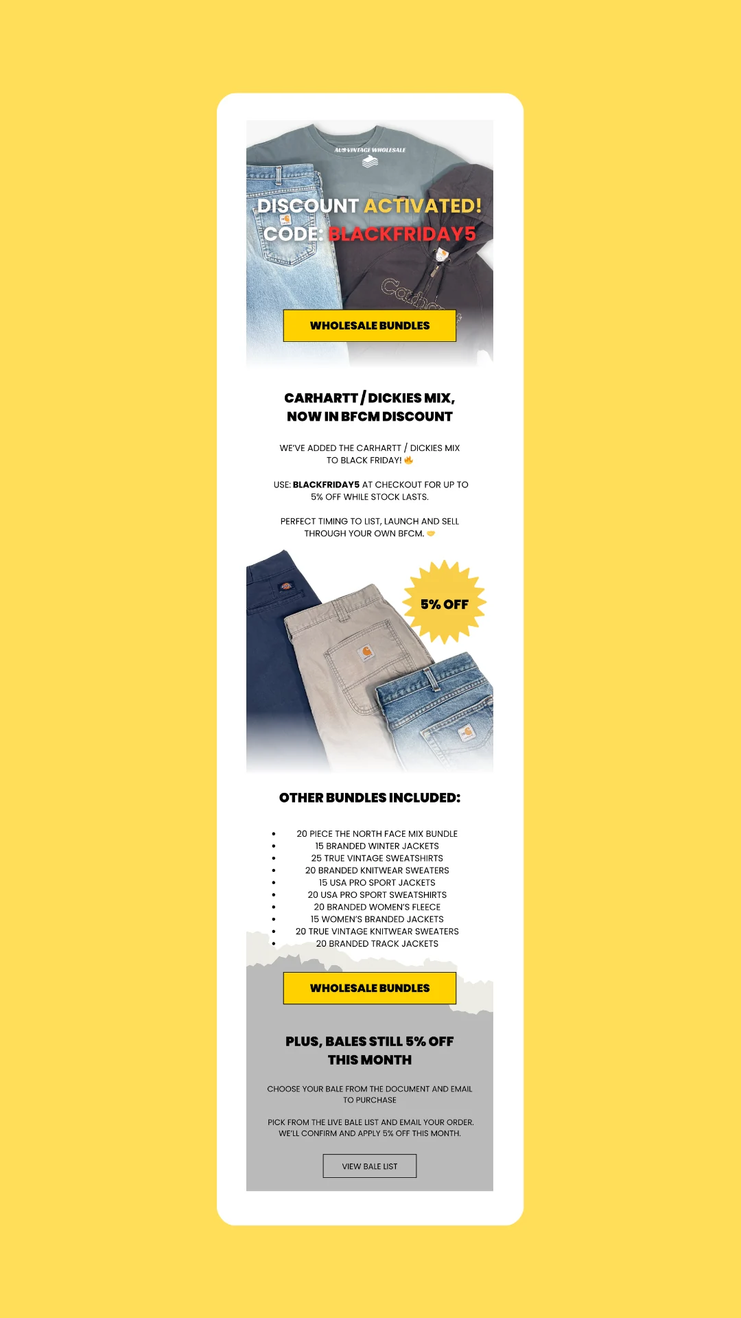 Email marketing example 2